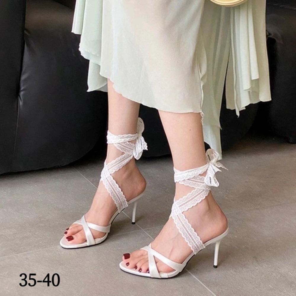 Ladies High Heel Sandals Lace  - Crossfit Ladies review and price