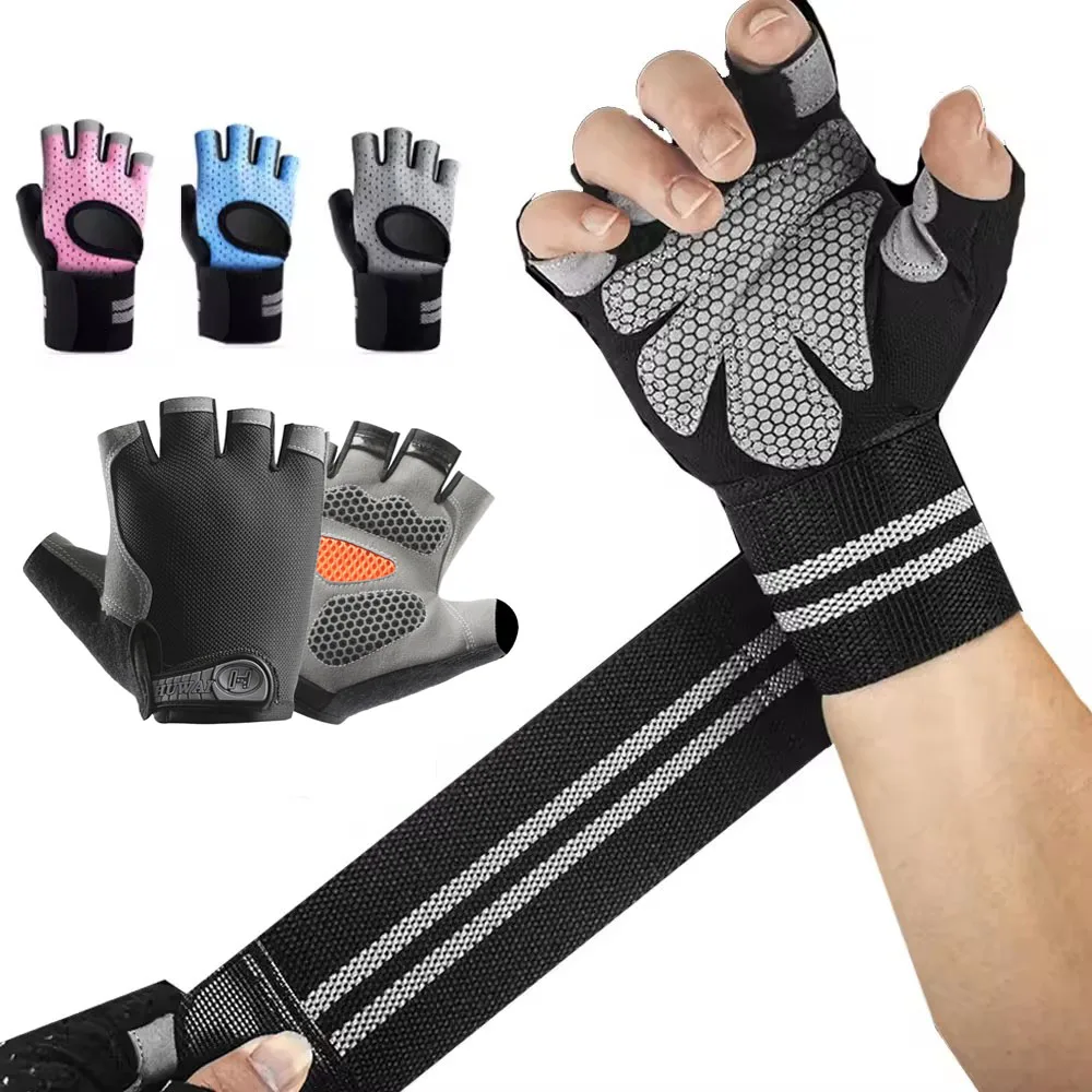 1Pair Half Finger Gym Fitness  - Crossfit Training Gear review and price