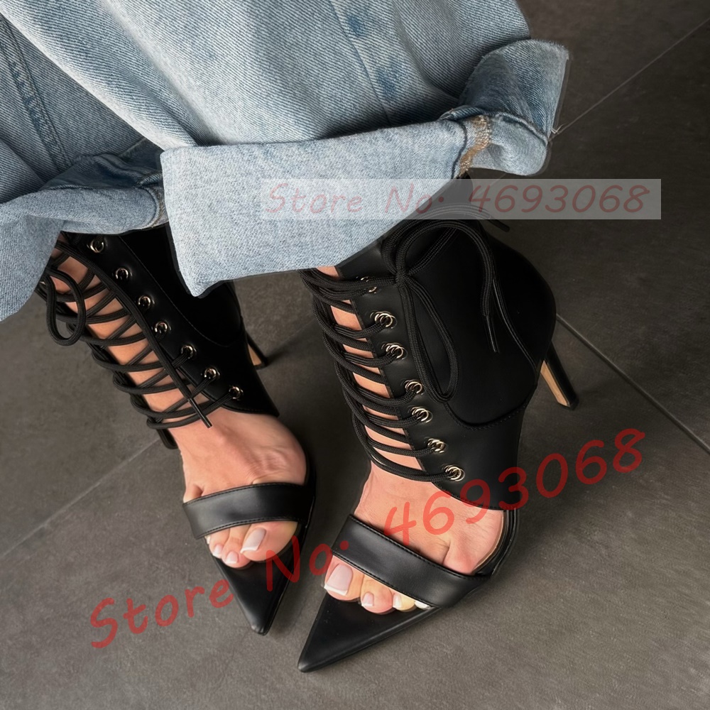 Sexy Pointy Toe Cross Tied Hig - Crossfit Ladies review and price