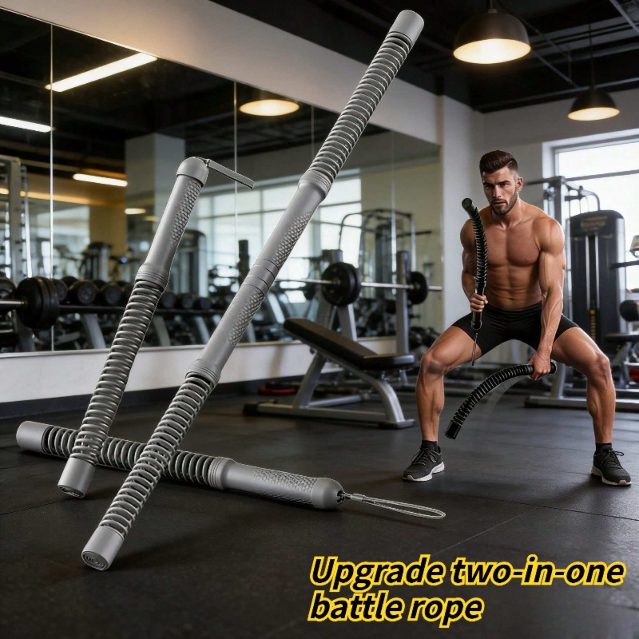 2-in-1 Upgraded Cordless Battl - Crossfit Training Gear review and price