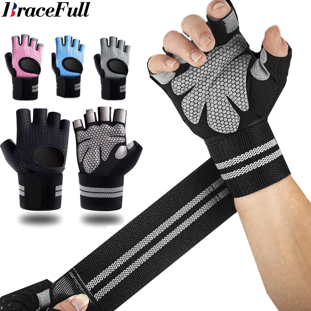 1Pair Half Finger Gym Fitness  - Crossfit Training Gear review and price